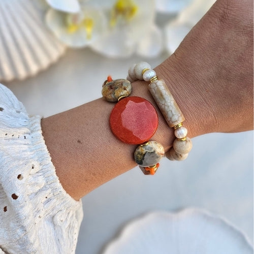  Citrine Avanturine Bracelet