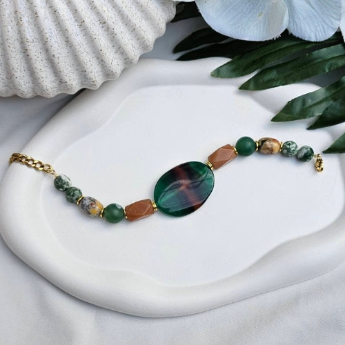 Jasper Agate Bracelet